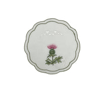 Load image into Gallery viewer, Pack of 4 Embroidered Thistle Doilies (2 Sizes)