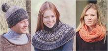 Load image into Gallery viewer, Chunky Knitting Pattern for Ladies Neck Warmer Cowl &amp; Hat (UKHKA 164)