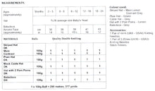 Load image into Gallery viewer, UKHKA 231 Double Knit Knitting Pattern - Baby Hats &amp; Balaclava