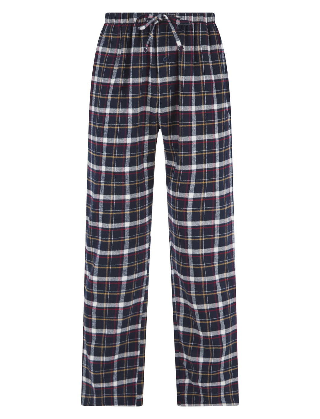 Walker Reid Mens Black Check Pyjama Bottoms (Small – XXXL)