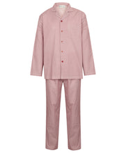 Load image into Gallery viewer, Walker Reid Mens Geo Print 100% Cotton Traditional Pyjamas (Medium - XXXL)