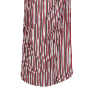 Walker Reid Mens Striped Cotton Pyjamas (Blue or Red)