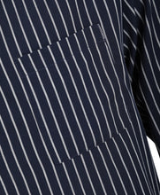Load image into Gallery viewer, Walker Reid Mens Navy Stripe Cotton Pyjamas (Small - 4XL)