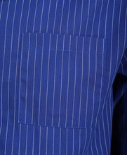 Load image into Gallery viewer, Walker Reid Mens Blue Stripe Cotton Pyjamas (Medium - 4XL)