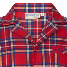 Load image into Gallery viewer, Walker Reid Mens 100% Cotton Yarn Dyed Tartan Pyjamas (Red)