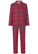 Load image into Gallery viewer, Walker Reid Mens 100% Cotton Yarn Dyed Tartan Pyjamas (Red)