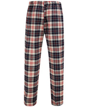 Load image into Gallery viewer, Walker Reid Brushed Cotton Traditional Check Pyjamas (Navy or Red)