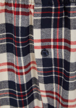 Load image into Gallery viewer, Walker Reid Brushed Cotton Traditional Check Pyjamas (Navy or Red)
