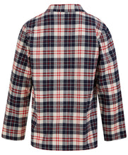 Load image into Gallery viewer, Walker Reid Brushed Cotton Traditional Check Pyjamas (Navy or Red)