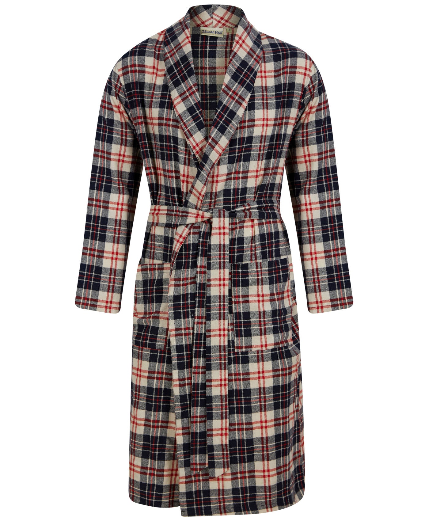 men's brushed cotton dressing gown Mens Luxury Brushed Cotton Dressing Gown Robe Desmond & Dempsey