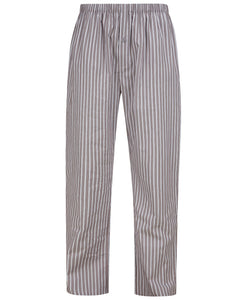 Walker Reid Traditional Striped Cotton Pyjamas (Grey or Navy)
