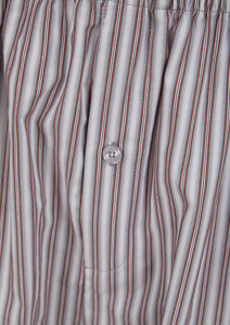 Walker Reid Traditional Striped Cotton Pyjamas (Grey or Navy)