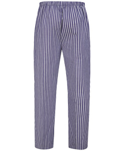 Walker Reid Traditional Striped Cotton Pyjamas (Grey or Navy)