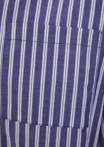 Walker Reid Traditional Striped Cotton Pyjamas (Grey or Navy)