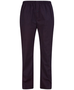 Walker Reid Mens Pyjamas Navy Jersey Top & Red Diamond Print Bottoms