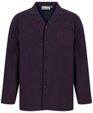 Load image into Gallery viewer, Walker Reid Traditional Navy &amp; Red Diamond Print Pyjamas