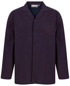 Walker Reid Traditional Navy & Red Diamond Print Pyjamas