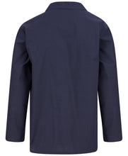 Load image into Gallery viewer, Walker Reid Traditional Navy Geometric Leaf Print Pyjamas