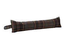 Load image into Gallery viewer, Brushed Check Fabric Draught Excluder (3 Colours)