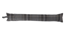 Load image into Gallery viewer, Brushed Check Fabric Draught Excluder (3 Colours)