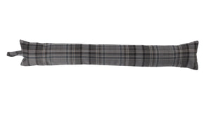 Brushed Check Fabric Draught Excluder (3 Colours)