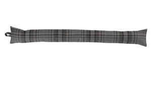 Brushed Check Fabric Draught Excluder (3 Colours)