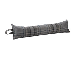 Brushed Check Fabric Draught Excluder (3 Colours)