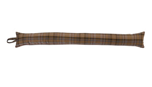 Brushed Check Fabric Draught Excluder (3 Colours)