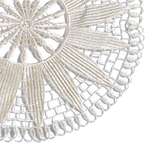 Load image into Gallery viewer, Pack of 6 Floral Lace Round Doilies - 20.5cm (2 Colours)