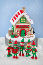 Load image into Gallery viewer, King Cole Christmas knits book 12 Enchanted Village Santa, Mrs Clause &amp; Elf Family