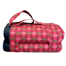 Load image into Gallery viewer, African Shweshwe Fabric Handmade Picnic Blanket (135cm x 185cm)