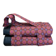 Load image into Gallery viewer, African Shweshwe Fabric Handmade Picnic Blanket (135cm x 185cm)