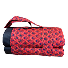 Load image into Gallery viewer, African Shweshwe Fabric Handmade Picnic Blanket (135cm x 185cm)