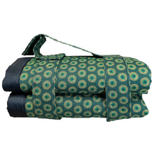 Load image into Gallery viewer, African Shweshwe Fabric Handmade Picnic Blanket (135cm x 185cm)