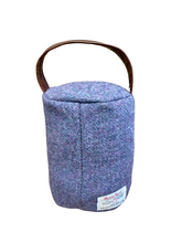 Load image into Gallery viewer, Harris Tweed 100% Pure New Wool Doorstop Cover with Leather Handle