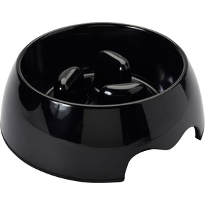 Petface Anti Gulp Non Slip Dog Bowl - Small to Large (Black or Pink)