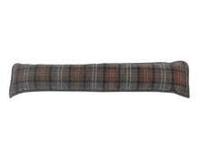Load image into Gallery viewer, Balmoral Check Chenille Draught Excluder (4 Colours)