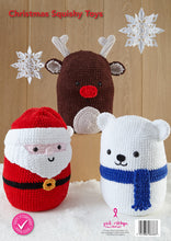 Load image into Gallery viewer, King Cole Christmas Crochet Book 9 Tree Hat, Reindeer &amp; Santa Gonks