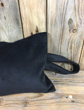 Load image into Gallery viewer, Black Corduroy Draught Excluder (6 Sizes)