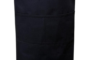 100% Cotton Bib Apron with Split Pocket 69cm x 89cm