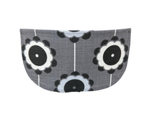 Load image into Gallery viewer, Black Flower Pinny Cotton Apron with Pocket 61cm x 79cm