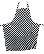 Load image into Gallery viewer, Full Length Checked Apron with Curved Multi Pocket (2 Colours)