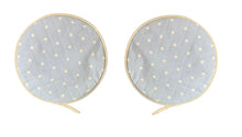 Load image into Gallery viewer, Pair of Aga Hob Covers with Cotton Base 34cm (Various Designs)
