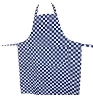 Load image into Gallery viewer, Full Length Checked Apron with Curved Multi Pocket (2 Colours)