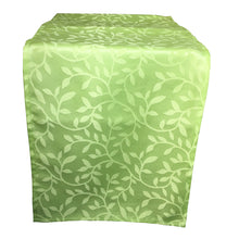 Load image into Gallery viewer, Leaf Pattern Table Runner 13&quot; x 72&quot; (6 Colours)