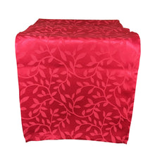 Load image into Gallery viewer, Leaf Pattern Table Runner 13&quot; x 72&quot; (6 Colours)