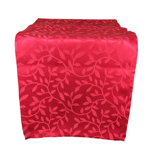 Leaf Pattern Table Runner 13" x 72" (6 Colours)
