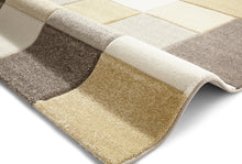 Load image into Gallery viewer, Brooklyn Square Pattern Hand Carved Rug (Various Colours)