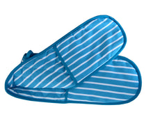 Load image into Gallery viewer, Butchers Stripe Printed Cotton Bib Apron or Double Oven Glove