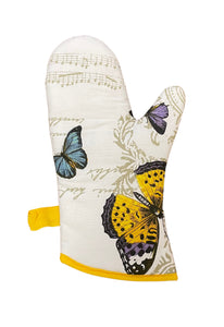 Cotton Quilted Assorted Design Oven Gloves (3 Designs)